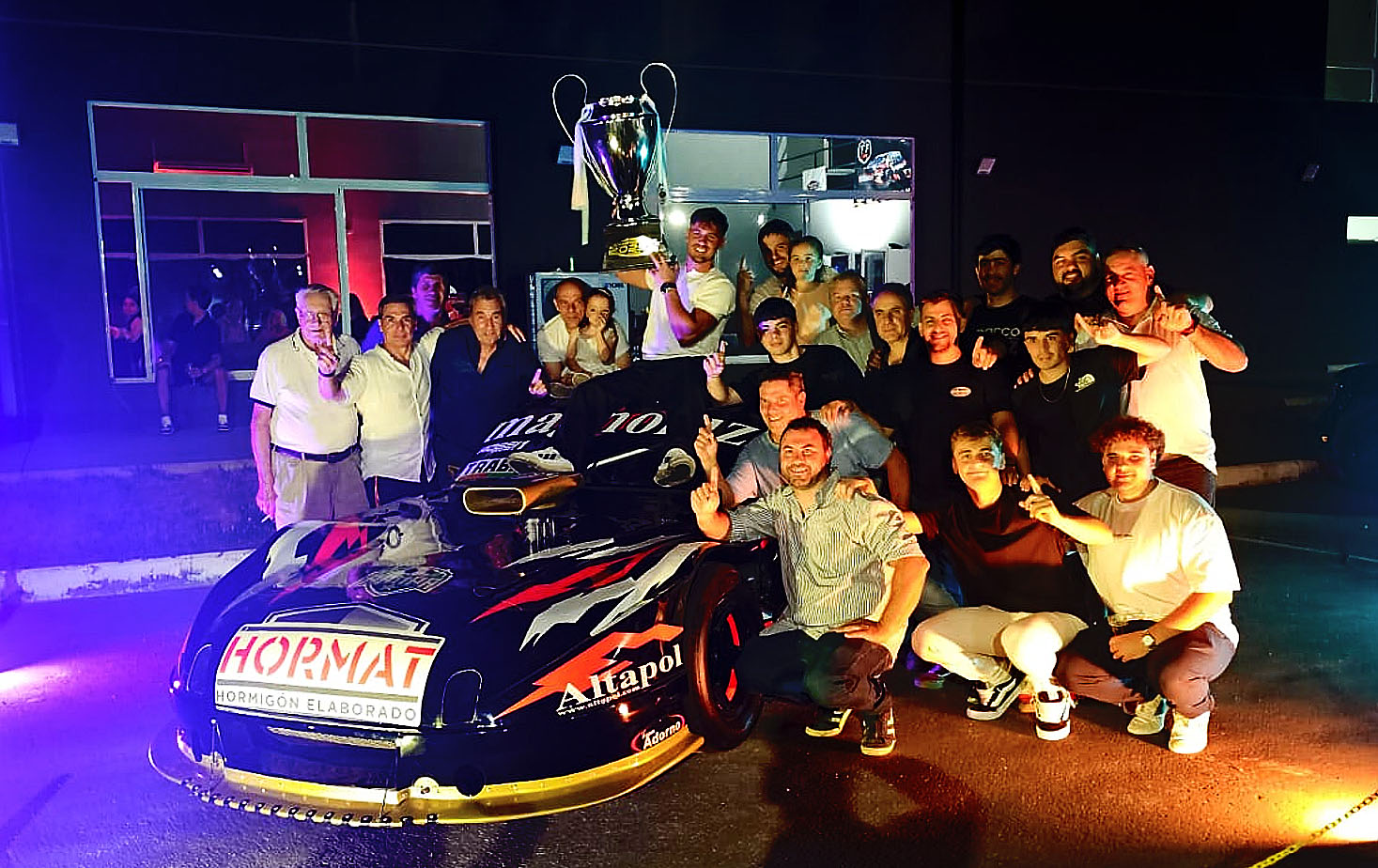 LA FIESTA DEL CAMPEÓN.